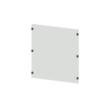 Siemens 8PQ2080 Series Sheet Steel Cover, 800mm H, 800mm W, 10mm L for Use with Sivacon S4 [8PQ2080-8BA01]; 621-947