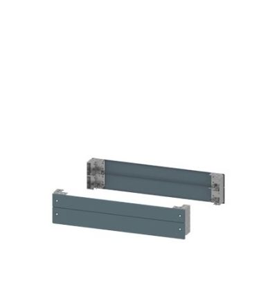 Siemens 8PQ1021 Series RAL 5020 Sheet Steel Base Plate, 200mm H, 1m W for Use with Standard Frame [8PQ1021-0BA01]; 621-955