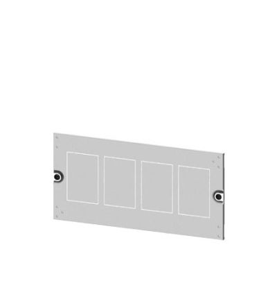 Siemens 8PQ2025 Series Sheet Steel Cover, 250mm H, 600mm W, 10mm L for Use with Cabinet [8PQ2025-6BA18]; 621-961