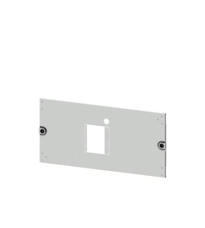 Siemens 8PQ2025 Series Sheet Steel Cover, 250mm H, 600mm W, 10mm L for Use with Cabinet [8PQ2025-6BA22]; 621-962