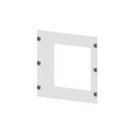 Siemens 8PQ2055 Series Sheet Steel Cover, 550mm H, 600mm W, 10mm L for Use with Cabinet [8PQ2055-6BA07]; 621-991