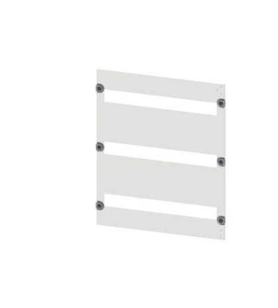 Siemens 8PQ2060 Series Sheet Steel Cover, 600mm H, 600mm W, 10mm L for Use with Modular Devices [8PQ2060-6BA04]; 621-998