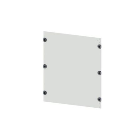 Siemens 8PQ2060 Series Sheet Steel Cover, 600mm H, 800mm W, 10mm L for Use with Cabinet [8PQ2060-8BA01]; 621-999