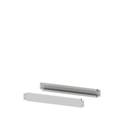 Siemens 8PQ1010 Series Grey Sheet Steel Modular Panel, 100mm H, 850mm W, 25mm D, for Use with Standard Frame [8PQ1010-0BA07]; 622-015