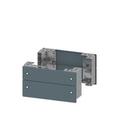 Siemens 8PQ1024 Series RAL 5020 Sheet Steel Base Plate, 200mm H, 400mm W for Use with Standard Frame [8PQ1024-0BA01]; 622-018