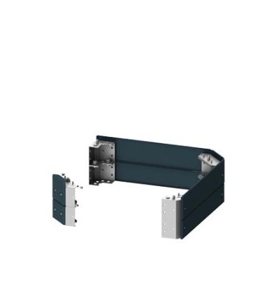 Siemens 8PQ1026 Series RAL 5020 Sheet Steel Base Plate, 200mm H, 600mm W, 600mm L for Use with Cabinet [8PQ1026-6BA01]; 622-019