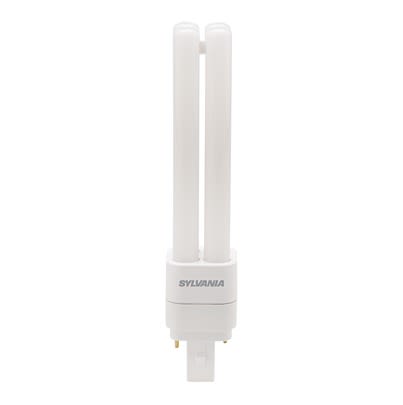 Sylvania ToLEDo Lynx G24D LED Bulbs 10 W(26W), 4000K, Cool White, U Bend shape [30223]; 622-230