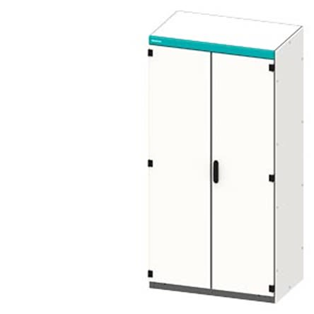 Siemens 8MF1 Series Light Grey Steel General Purpose Enclosure, IP40, 2200 x 1000 x 500mm [8MF1205-3BS4]; 622-374
