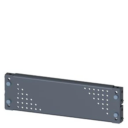 Siemens 8MF1 Series Steel Mounting Plate for Use with SIVACON Enclosure, 400 x 100mm [8MF1140-2AM12-0]; 622-413
