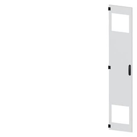 Siemens 8MF1 Series Steel RAL 7035 Plain Door, 2200mm H, 400mm W for Use with Cut Out For Filter Fan [8MF1240-2UT15-3BA2]; 622-435