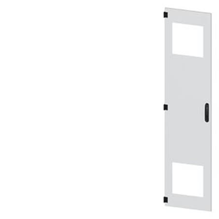 Siemens 8MF1 Series Steel RAL 7035 Plain Door, 2000mm H, 450mm W for Use with Cut Out For Filter Fan [8MF1070-2UT15-3BA2]; 622-441