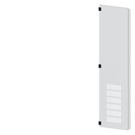 Siemens 8MF1 Series Steel RAL 7035 Plain Door, 2000mm H, 450mm W for Use with Ventilation Openings [8MF1070-2UT25-1BA2]; 622-443