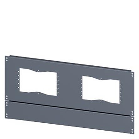 Siemens 8MF1 Series Grey Steel End Panel, 800mm W, 500mm D, for Use with SIVACON [8MF1085-2UB52-0]; 622-457
