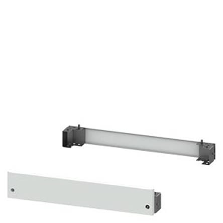 Siemens 8MF1 Series Steel Base Plate for Use with Cubicles With Door At Front, 900x 100mm [8MF1090-2CS]; 622-468