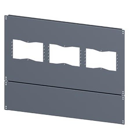Siemens 8MF1 Series Grey Steel End Panel, 900mm W, 800mm D, 900mm L, for Use with SIVACON [8MF1098-2UB52-0]; 622-493