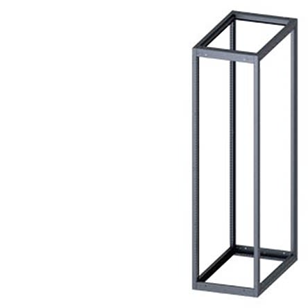 Siemens 8MF1 Series RAL 7035 Steel Support Frame, 2200mm H, 600mm W, 1000mm D, 2200mm L For Use With Standard Empty [8MF1260-2GS40]; 622-502