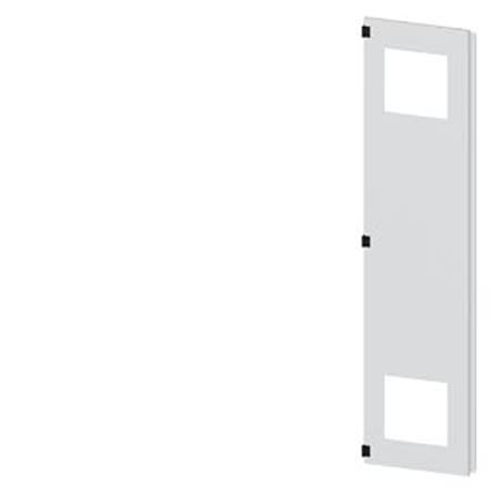 Siemens 8MF1 Series Steel RAL 7035 Plain Door, 2200mm H, 500mm W for Use with Cut Out For Filter Fan [8MF1250-2UT25-3BA2]; 622-533