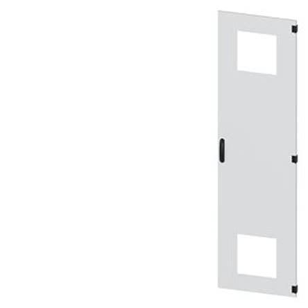 Siemens 8MF1 Series Steel RAL 7035 Plain Door, 2200mm H, 600mm W for Use with Cut Out For Filter Fan [8MF1260-2UT14-3BA2]; 622-536