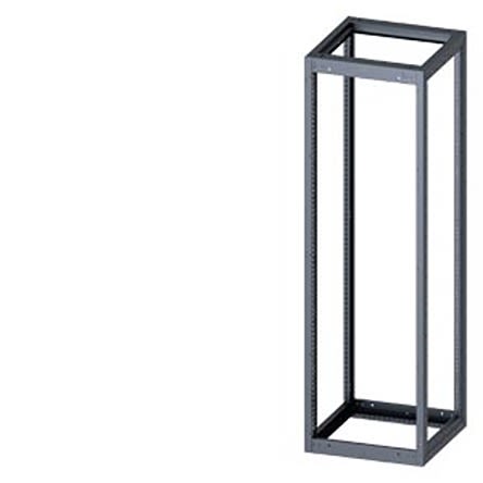 Siemens 8MF1 Series Steel Support Frame, 2000mm H, 600mm W, 600mm D, 2000mm L For Use With Standard Empty Enclosure [8MF1066-2GS30]; 622-548