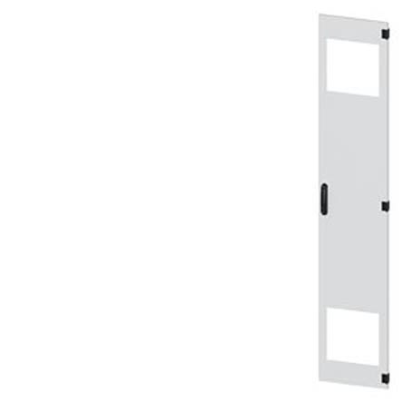 Siemens 8MF1 Series Steel RAL 7035 Plain Door, 2200mm H, 400mm W for Use with Cut Out For Filter Fan [8MF1240-2UT14-3BA2]; 622-597