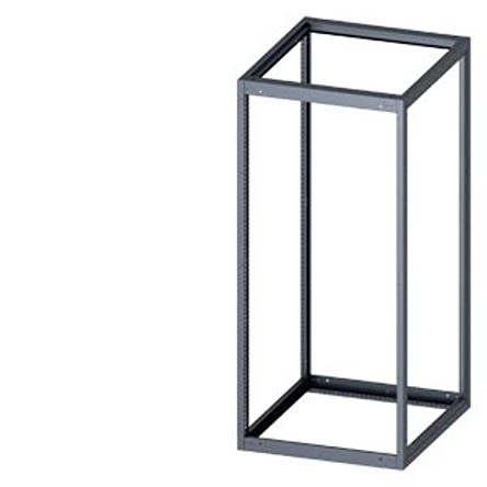 Siemens 8MF1 Series RAL 7035 Steel Support Frame, 2000mm H, 900mm W, 1000mm D, 2000mm L For Use With Standard Empty [8MF1090-2GS40]; 622-635