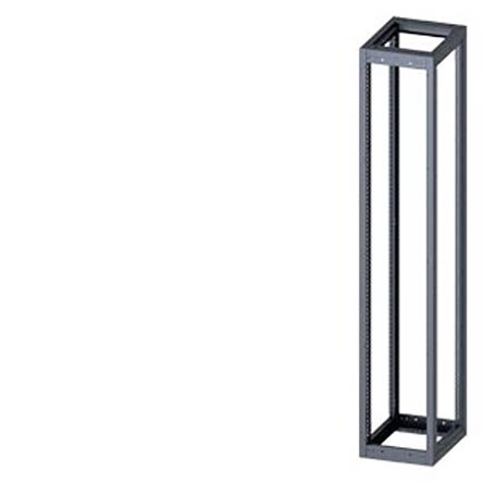 Siemens 8MF1 Series RAL 7035 Steel Support Frame, 2200mm H, 400mm W, 500mm D, 2200mm L For Use With Standard Empty [8MF1245-2GS40]; 622-656