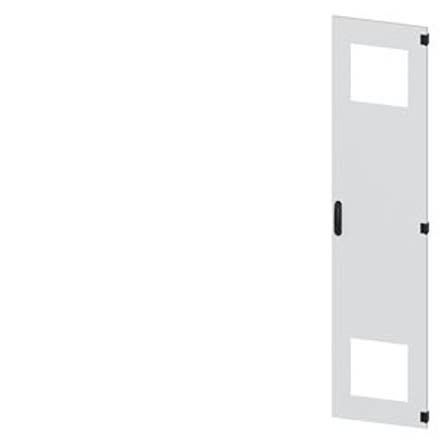 Siemens 8MF1 Series Steel RAL 7035 Plain Door, 2200mm H, 500mm W for Use with Cut Out For Filter Fan [8MF1250-2UT14-3BA2]; 622-662