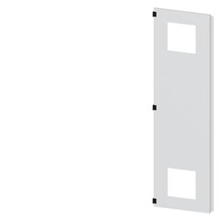 Siemens 8MF1 Series Steel RAL 7035 Plain Door, 2200mm H, 600mm W for Use with Cut Out For Filter Fan [8MF1260-2UT25-3BA2]; 622-671