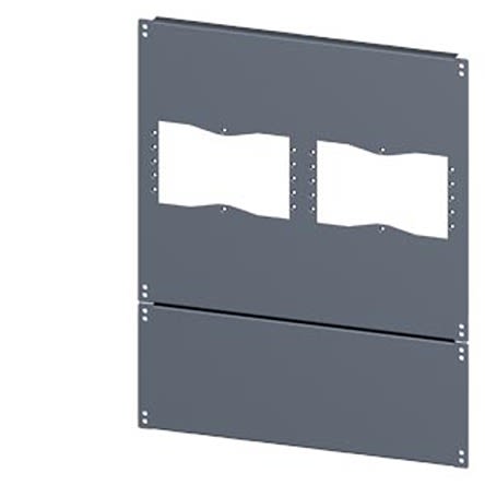 Siemens 8MF1 Series Grey Steel End Panel, 600mm W, 800mm D, 800mm L, for Use with SIVACON [8MF1068-2UB52-0]; 622-691