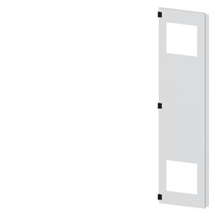 Siemens 8MF1 Series Steel RAL 7035 Partial Door, 2000mm H, 450mm W for Use with Cut Out For Filter Fan [8MF1070-2UT25-3BA2]; 622-697