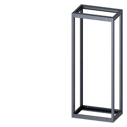 Siemens 8MF1 Series Steel Support Frame, 2000mm H, 800mm W, 500mm D, 2000mm L For Use With Standard Empty Enclosure [8MF1085-2GS30]; 622-712