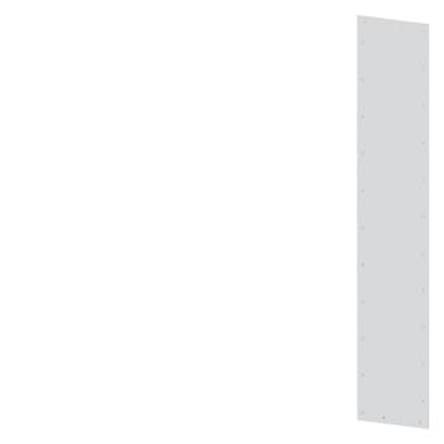 Siemens 8MF1 Series RAL 7035 Light Grey Steel Side Panel, 2200mm H, 400mm W, 400mm D, 2200mm L, for Use with SIVACON [8MF1240-2UW63-1C]; 622-740