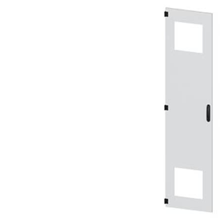 Siemens 8MF1 Series Steel RAL 7035 Plain Door, 2200mm H, 500mm W for Use with Cut Out For Filter Fan [8MF1250-2UT15-3BA2]; 622-753