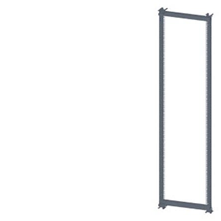 Siemens 8MF1 Series RAL 7035 Steel Support Frame, 2200mm H, 2200mm L For Use With Installation Of 19 in Units [8MF1200-2AR02-4]; 622-754
