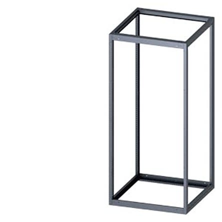 Siemens 8MF1 Series RAL 7035 Steel Support Frame, 2200mm H, 1m W, 1000mm D, 2200mm L For Use With Standard Empty [8MF1200-2GS40]; 622-756