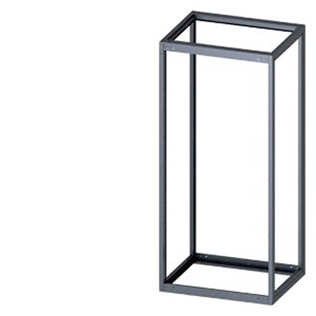 Siemens 8MF1 Series RAL 7035 Steel Support Frame, 2200mm H, 1m W, 800mm D, 2200mm L For Use With Standard Empty [8MF1208-2GS40]; 622-761