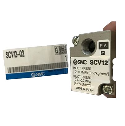 SMC Finger Valve Pneumatic Relay Pneumatic Manual Control Valve VM Series, 2.5mm, SCV12-02F [SCV12-02F]; 622-863