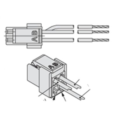 SMC SJ3000 Connector Assembly, SJ3000-47-D-20 [SJ3000-47-D-20]; 622-866