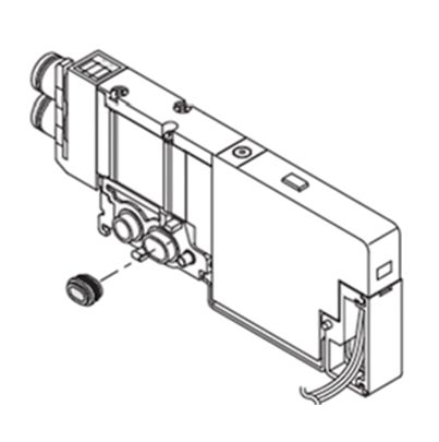 SMC SQ2000 Plate, SSQ2000-B-R [SSQ2000-B-R]; 622-941