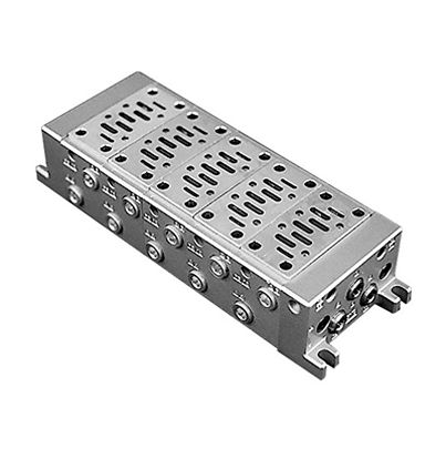 SMC VQ7-8 series End Plate for use with Valve, EAXT512-RA-04 [EAXT512-RA-04]; 623-009