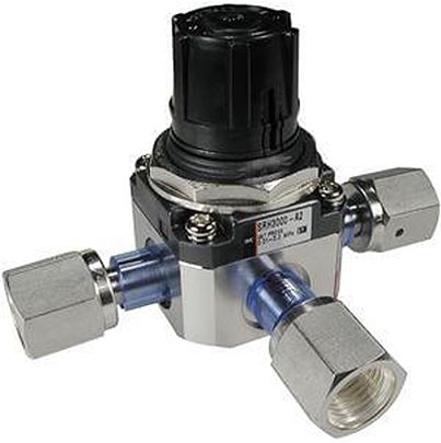 SMC NPT 3/8 Pneumatic Regulator -, NPT 3/8 in, SRH4010-N03-R [SRH4010-N03-R]; 623-082