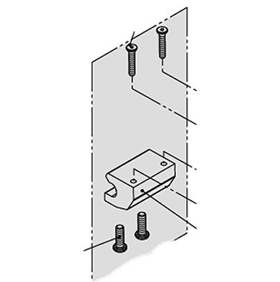 SMC Bracket BK1T-040, For Use With Auto Switch [BK1T-040]; 623-143
