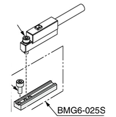 SMC Bracket BMG6-025S, For Use With Auto Switch [BMG6-025S]; 623-146