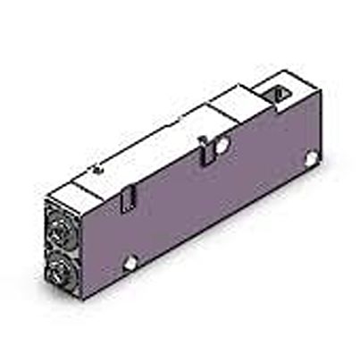 SMC SV2000 Manifold Block, SV2000-50-3A-C8 [SV2000-50-3A-C8]; 623-202