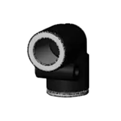 SMC KQ2L Series Elbow Fitting, Push In 12 mm to 12 mm, Tube-to-Tube Connection Style, KQ2L12-00A-X35 [KQ2L12-00A-X35]; 623-250