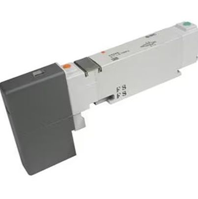 SMC VQC2000 End Plate, VVQC2000-3A-1-C10-RS [VVQC2000-3A-1-C10-RS]; 623-307