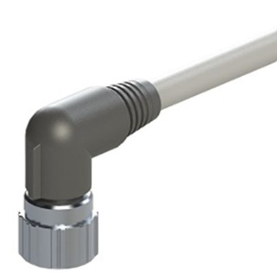 SMC Right Angle M12 to Unterminated Sensor Actuator Cable, 3m [LFE-1-A3]; 623-356