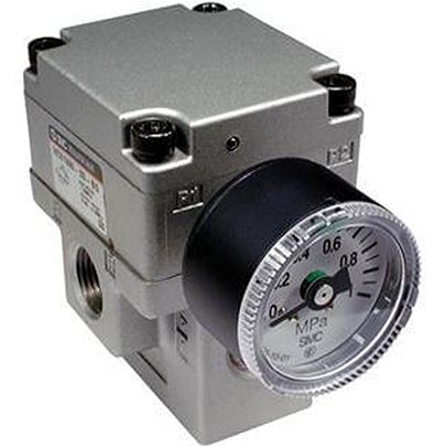 SMC G 1 Pneumatic Regulator -, G 1 in, EVEX1700-10F [EVEX1700-10F]; 623-507