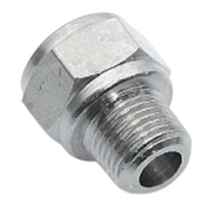 SMC FHM Series Elbow Fitting, R 1/8 to G 1/8, Threaded-to-Tube Connection Style, FHMF01-01 [FHMF01-01]; 623-548