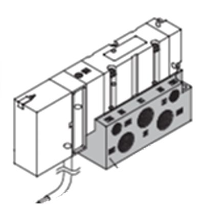 SMC Solenoid Valve - Solenoid VQ4000 Series [VQ4000-PW-03F-Q]; 623-682
